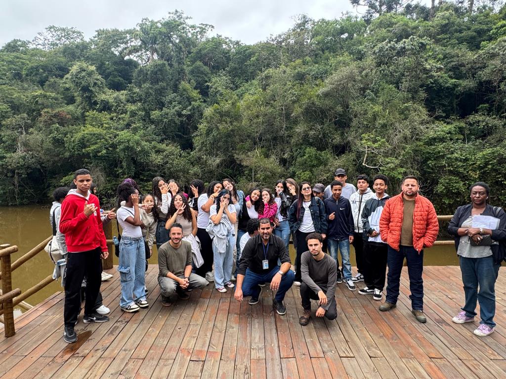 Educação ambiental transforma aprendizado em experiência no Parque da Represinha