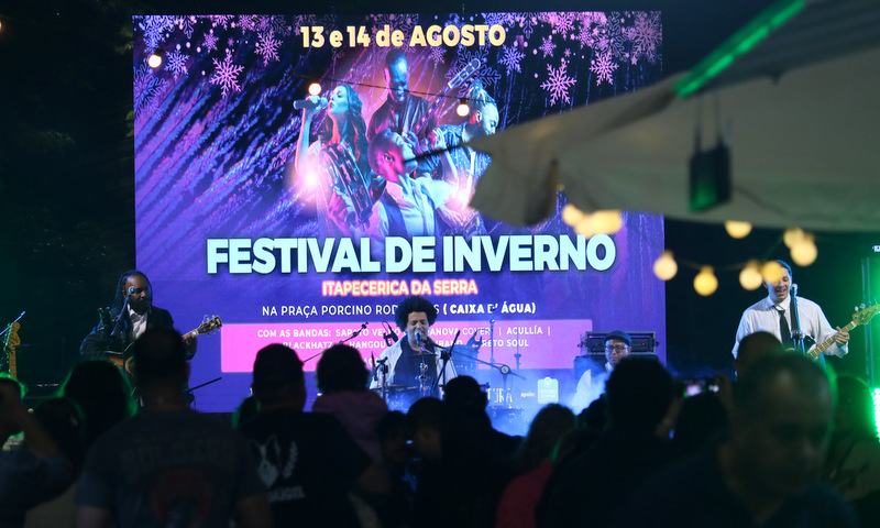 Festival de Inverno anima fim de semana de Itapecerica da Serra 