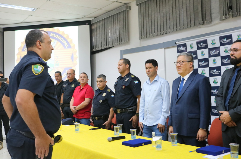 Solenidade festiva marca os 28 anos de criação da Guarda Civil Municipal