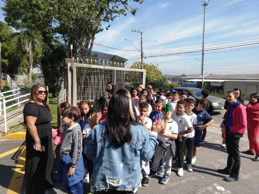 Estudantes visitam Estação de Tratamento de Esgoto do Complexo Administrativo