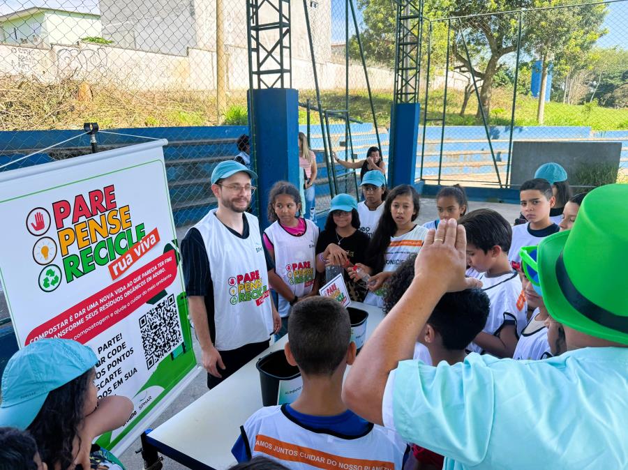 Parque Jandaia recebe Projeto Pare Pense e Recicle