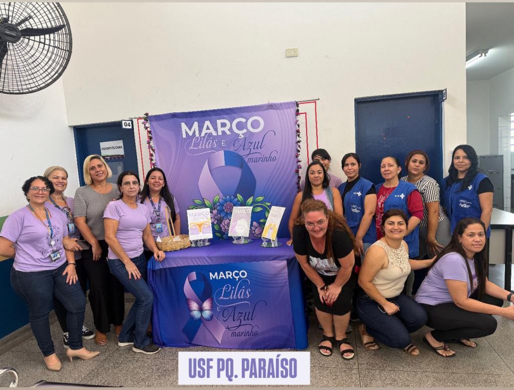 Atenção Básica realiza ação especial do Março Lilás com unidades abertas no sábado