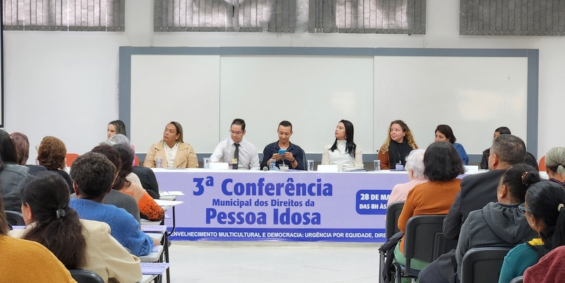 Direitos dos idosos são discutidos na 3ª Conferência de Itapecerica da Serra
