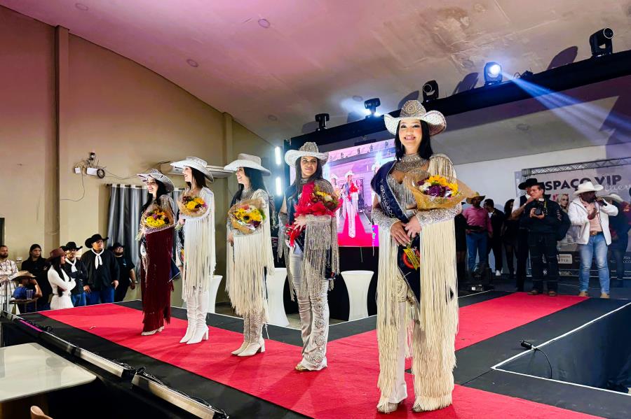 Festa do Peão de Boiadeiro: Corte do evento foi eleita neste sábado