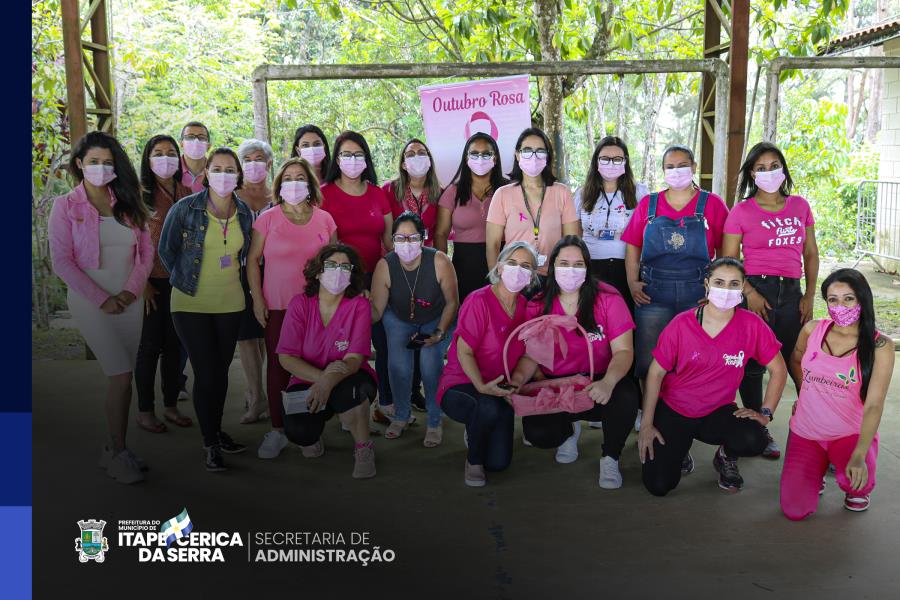 Caminhada de Mulheres conscientiza sobre a Campanha Outubro Rosa