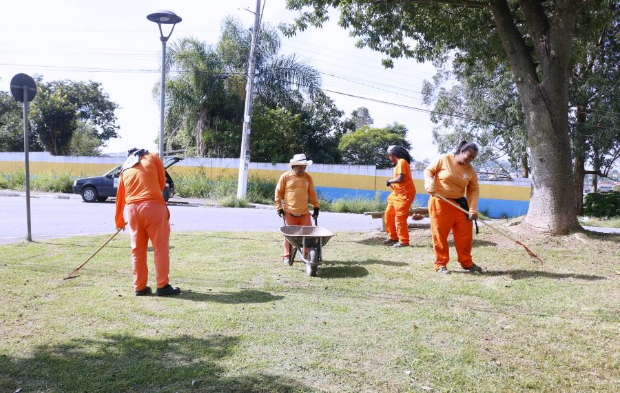 Parque Paraíso recebe ações da Secretaria de Serviços Urbanos