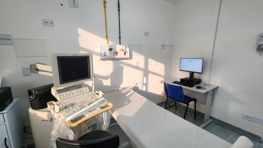 Pronto-Socorro e Maternidade ganha laboratório, sala de ultrassom, ambulatório de amamentação e sala de medicação