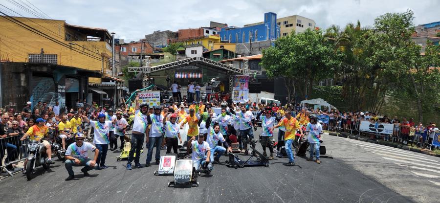 16° GP Jovões - Corrida de Carrinho de Rolimã é realizado no Parque Paraíso