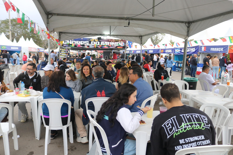 Festival gastronômico leva culinária internacional e música ao vivo ao Ginásio Municipal