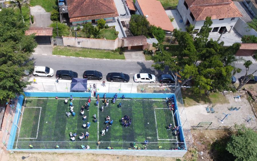 Moradores do Recreio Primavera são contemplados com Quadra Esportiva e Academia ao Ar Livre