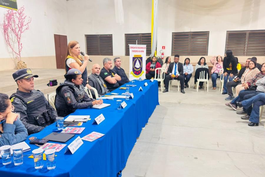 Segurança e cidadania são debatidas em reunião do CONSEG no CMV Social