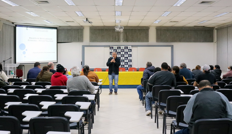 Prefeitura apresenta Projeto de Regularização Fundiária – Núcleo Vila Geni