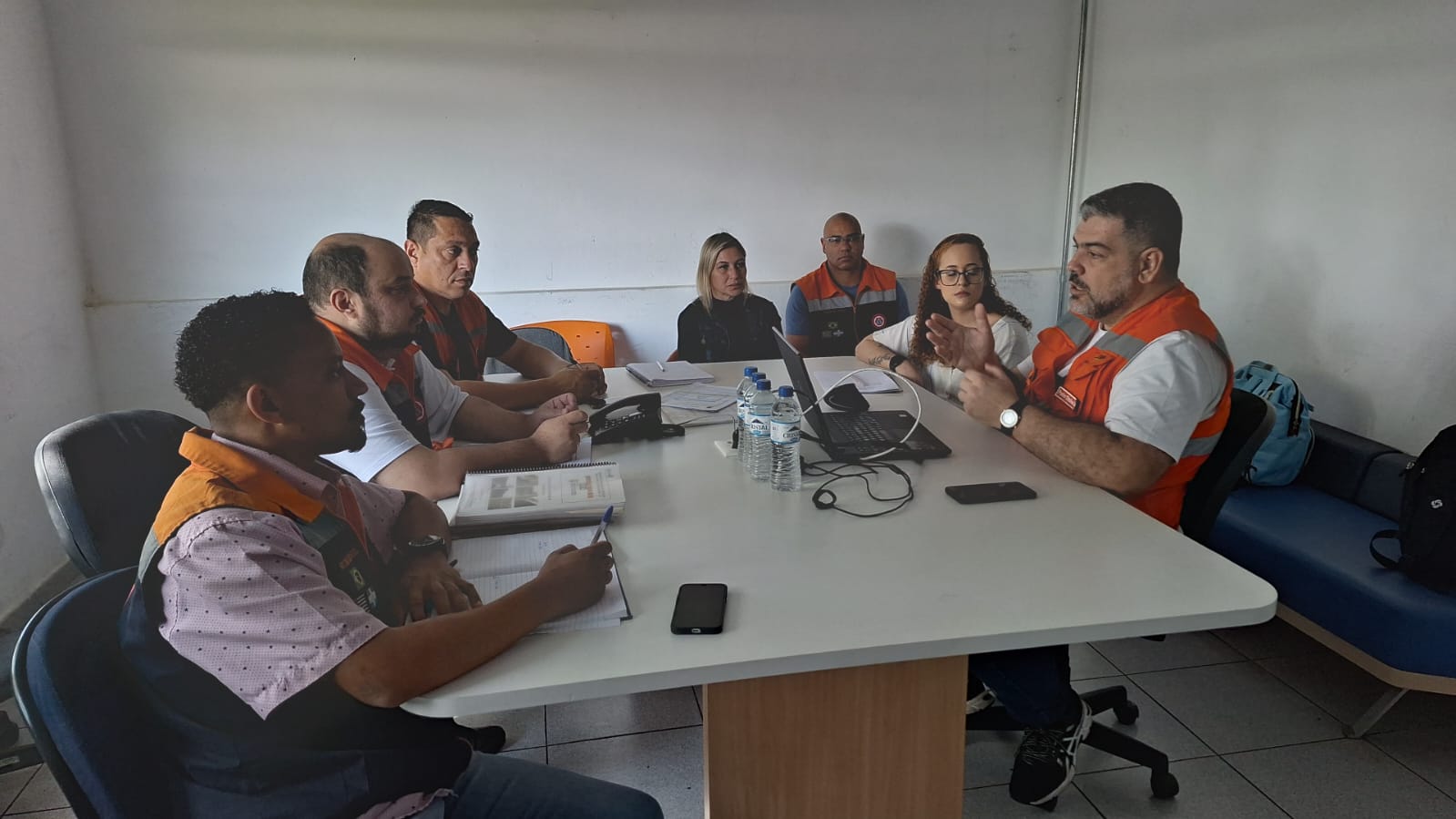 Defesa Civil inicia parceria com Empresa Regea para atualização do Plano Municipal de Redução de Risco.