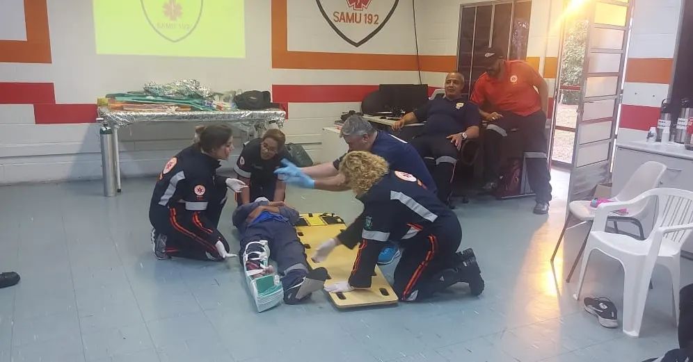 Equipe do SAMU passa por Capacitação e Treinamento