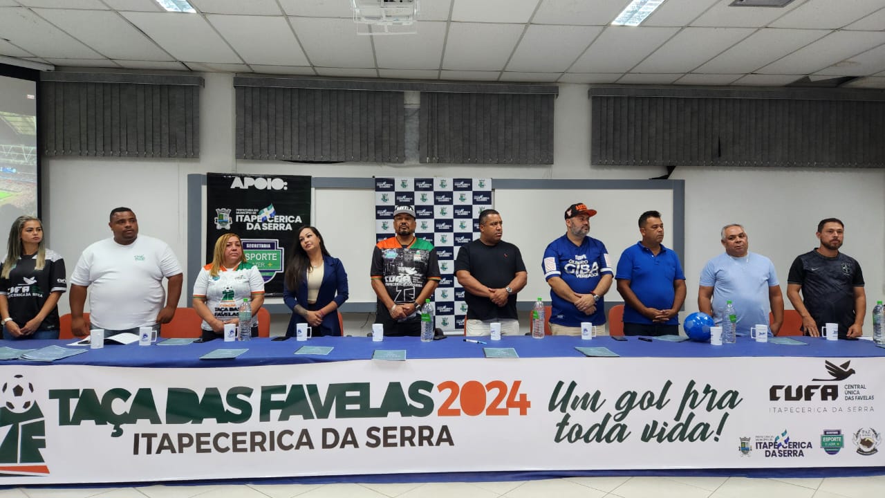 Taça das Favelas: Congresso Técnico define diretrizes de terceira edição municipal