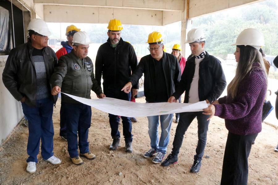 Obras da Nova Escola Arco-Íris entram em fase final