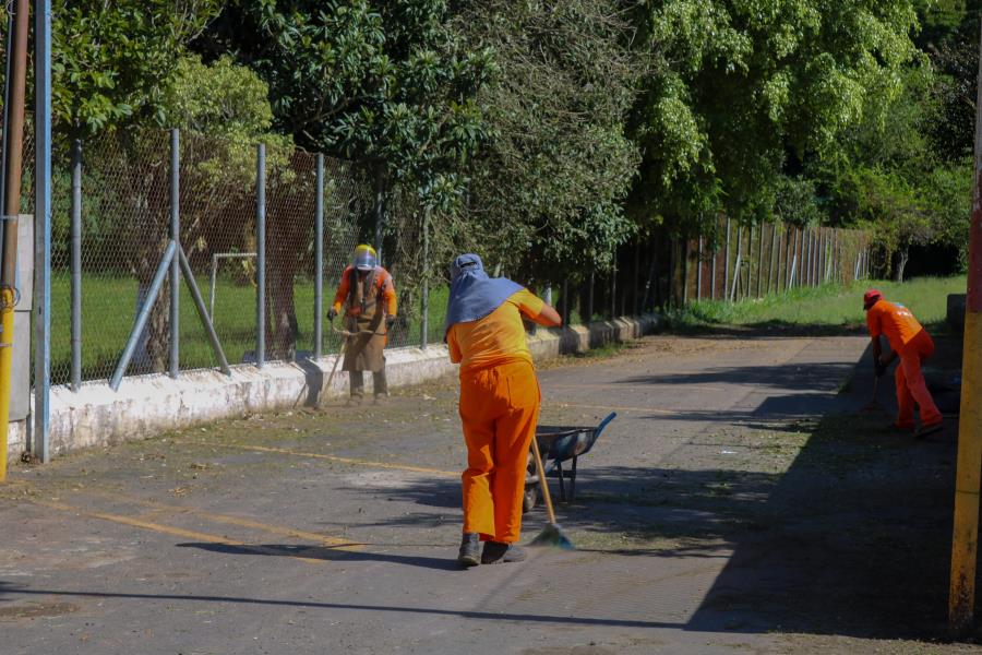 Frente de Trabalho executa ações no Campestre