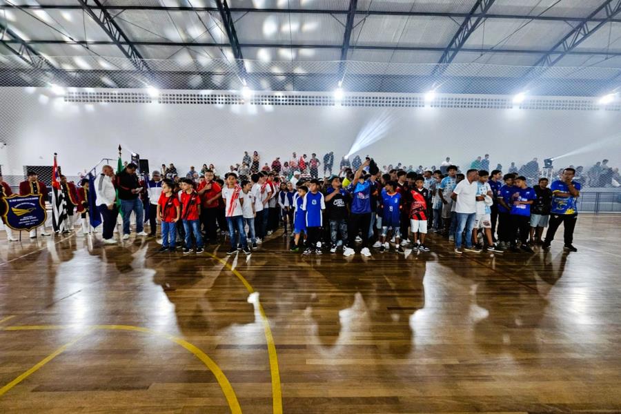 Cerimônia de abertura da 23ª Copa Meninos de Ouro