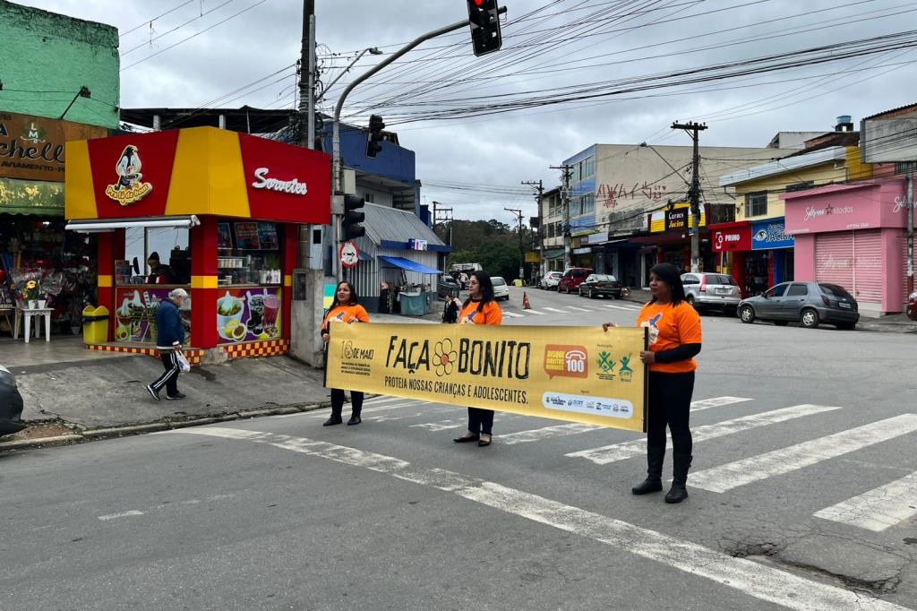 Conselho Tutelar e CREAS promovem ação de conscientização contra abuso infantil