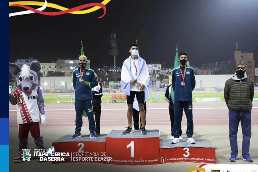 Atleta Itapecericano conquista medalha de prata em Campeonato Sul-Americano de Atletismo