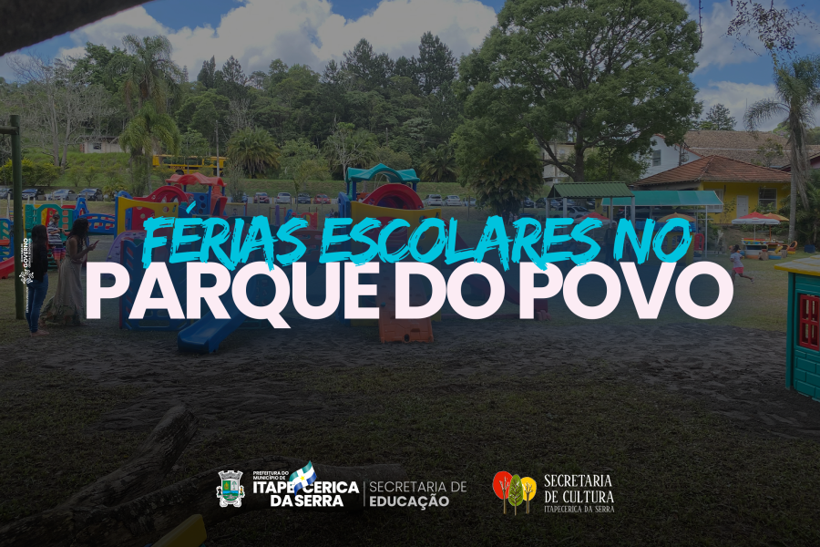 Férias no Parque do Povo de 24 a 27 de janeiro