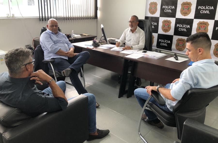 Reunião de apresentação e alinhamentos acontece na Delegacia Seccional de Taboão da Serra