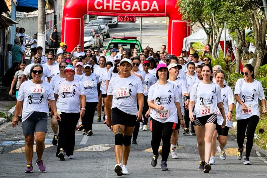 3ª Edição da Corrida e Caminhada da Mulher reúne atletas e moradores de Itapecerica da Serra