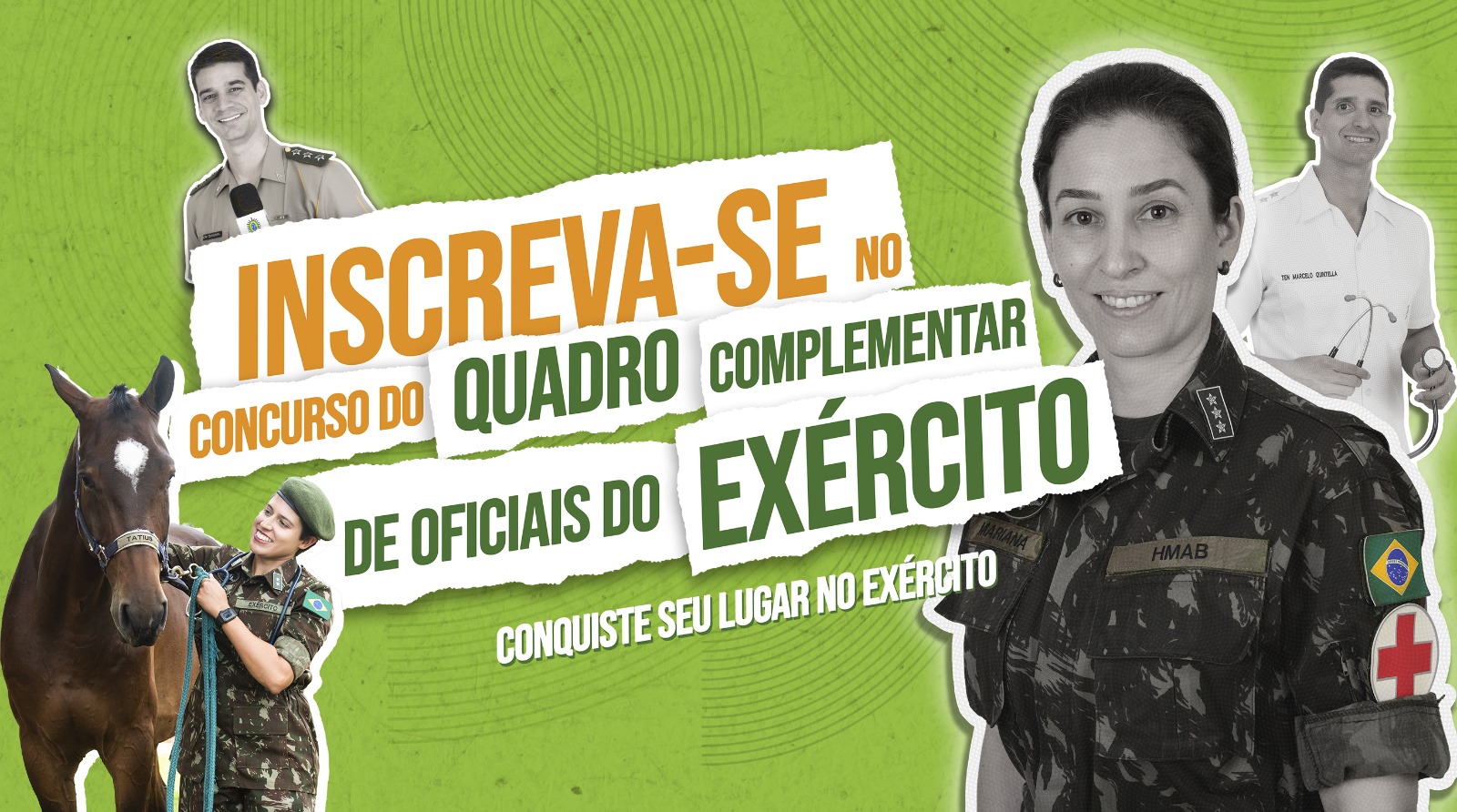 Faça parte da ESFCEx - Escola de Saúde e Formação Complementar do Exército