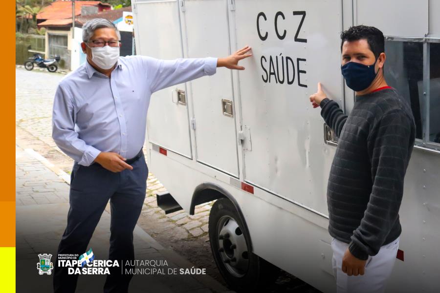 Autarquia Municipal de Saúde conclui reforma do caminhão da Zoonoses