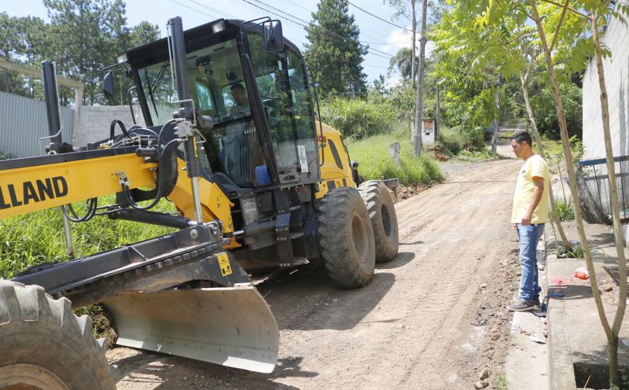Rua Potyra Mirim recebe trabalho da Regional de Serviços