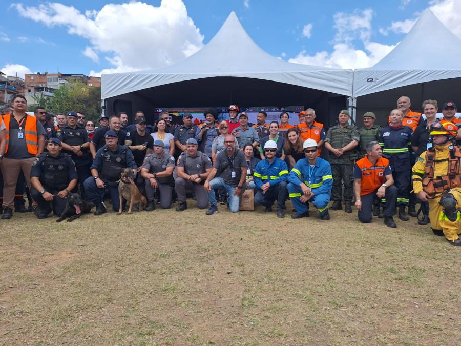 Defesa Civil participa de ação simulada de emergência, junto a Defesa Civil do Estado e Prefeitura de São Paulo