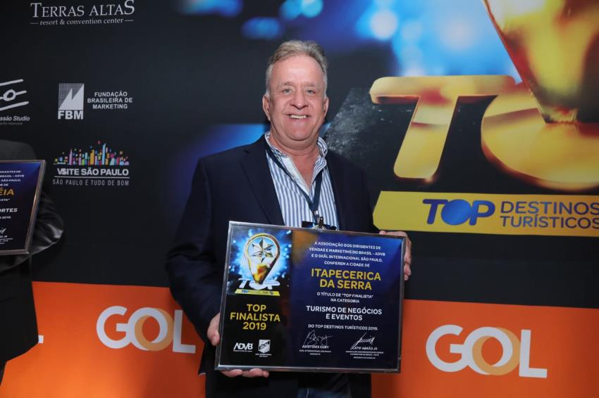 Turismo de Itapecerica é destaque em premiação estadual