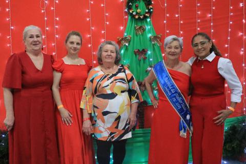 baile de natal dos idosos