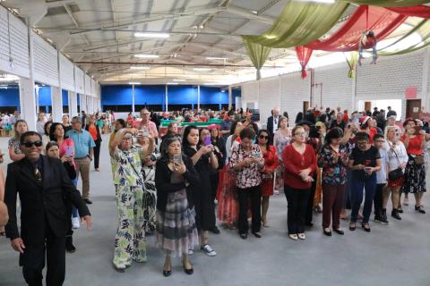 baile de natal dos idosos