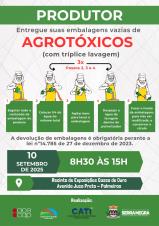 10-09-2025 Embalagens de Agrotóxicos