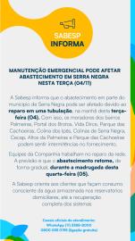 Sabesp Informa