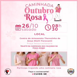 Caminhada Outubro Rosa