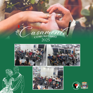 Reunião casamento comunitário