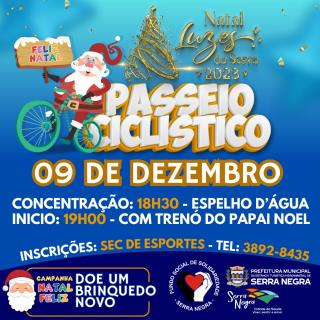 Passeio ciclístico de natal 2023