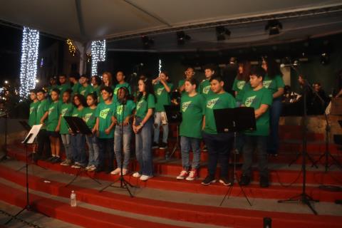 14-11-2025 Natal Luzes da Serra_abertura_Praça Prefeito João Zelante-Projeto Guri(16)