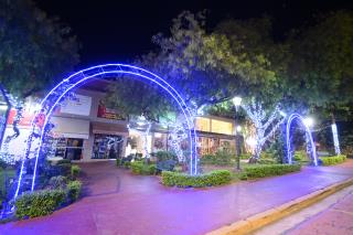 27-11-2024 Natal Luzes da Serra_decoração-Praça Antonio Bernardo de Souza Godoi(2)