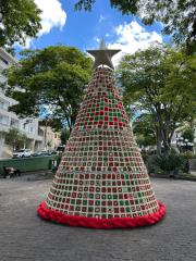 11-11-2024 Natal Luzes da Serra -Praça Barão do Rio Branco - Árvore quadradinhos de amor (16)