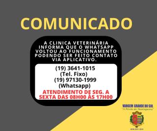 Cartaz de aviso Clínica veterinária pet 
