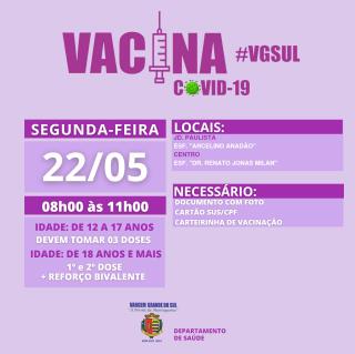33 - Vacinação Covid normal 22.05.2023 (manhã)