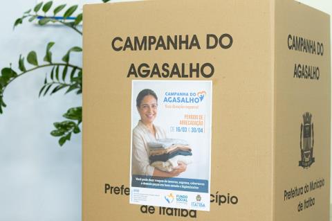 Fundo Social aumenta número de pontos de arrecadação da Campanha do Agasalho