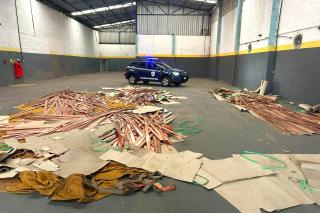 Guarda Municipal recupera carga roubada de cobre avaliada em R$ 1 milhão