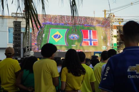 Final da Copa do Mundo será transmitida no telão da Praça da Bandeira