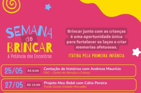 Semana Mundial do Brincar 2026 tem programação de 23 a 30/05