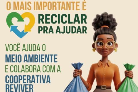 Meio Ambiente reforça compromisso educativo e social com nova campanha de reciclagem