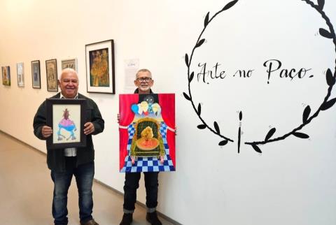 Arte no Paço de junho recebe exposição de Mi Ramos e Rafael Carvalho